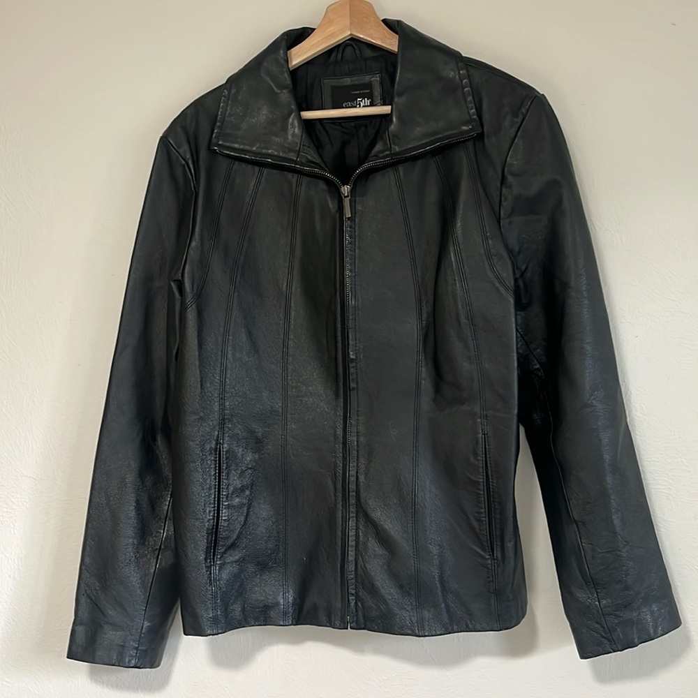 Leather jacket